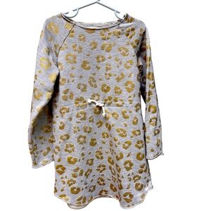 Sovereign Code Girls Cheetah Long Sleeve Dress 6X
